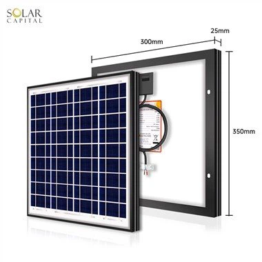 Bảng điều khiển năng lượng mặt trời đa tinh thể 10W